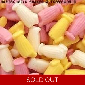 Haribo Milk shakes Foam Jelly Fruity Sweets